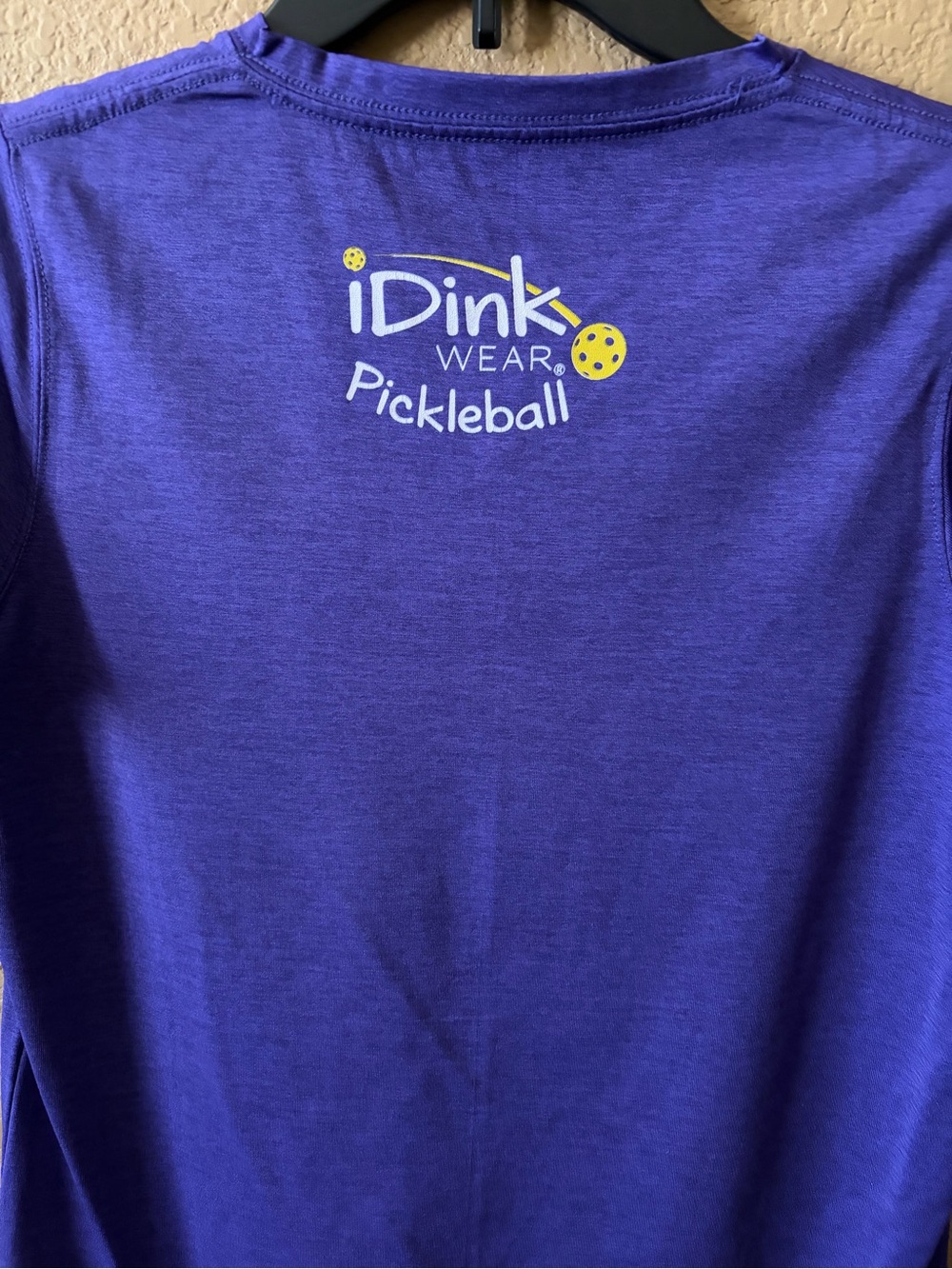 Love My Life Pickleball Purple V-Neck Tee - Picture 2 of 5